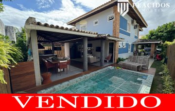 Casa à venda no condomínio 4 Rodas em Itapuã, Salvador - BA