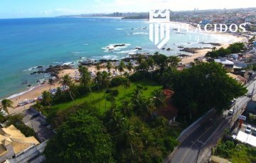 Terreno Pé na areia à venda em Itapuã, Salvador - BA